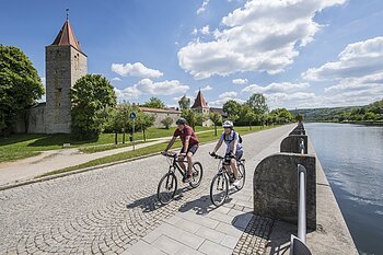 Radfahren am Main-Donau-Kanal